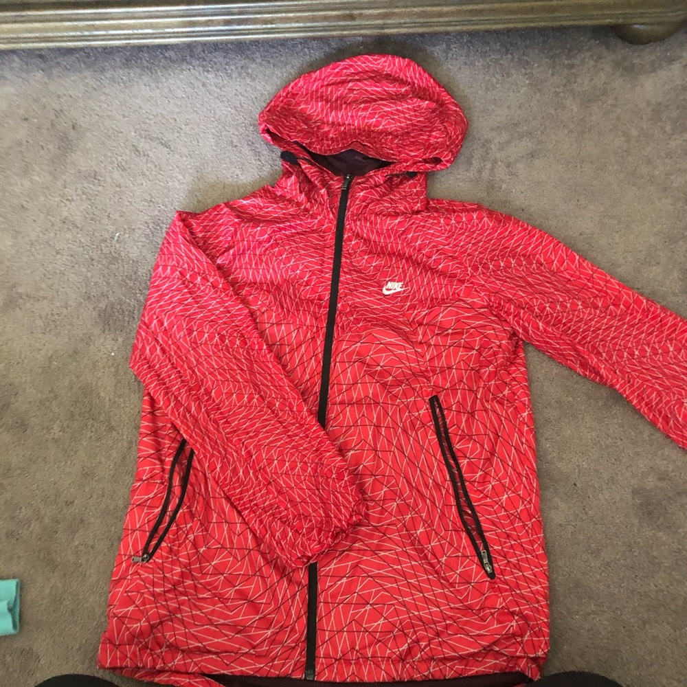 Geometric Nike Wind Breaker